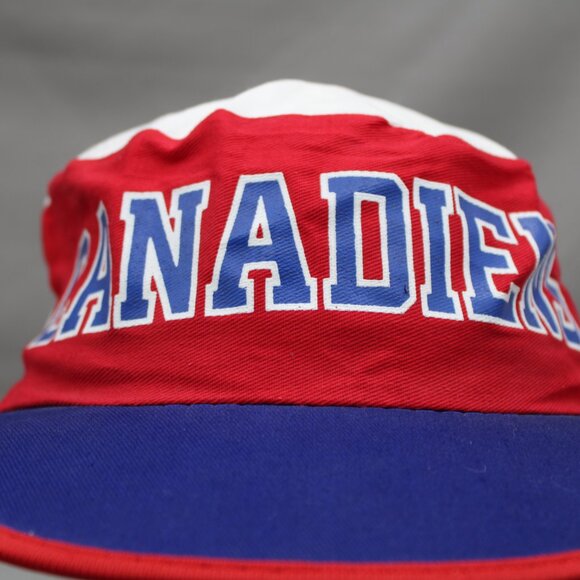 Montreal Canadiens Hat (VTG) - Painter Style Cap - By Ted Fletcher - Picture 2 of 9